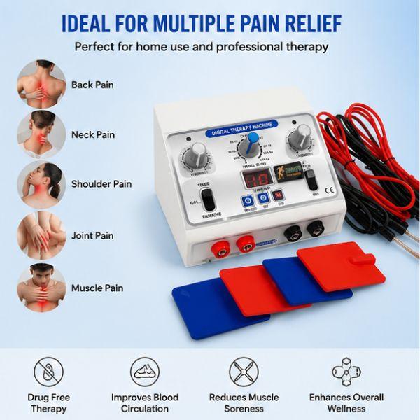Portable Muscle Stimulator with TENS Technology