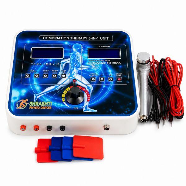 Advanced 5 In 1 Physiotherapy Combination Therapy Machine