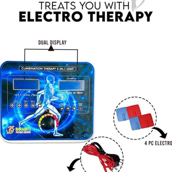Advanced 5 In 1 Physiotherapy Combination Therapy Machine
