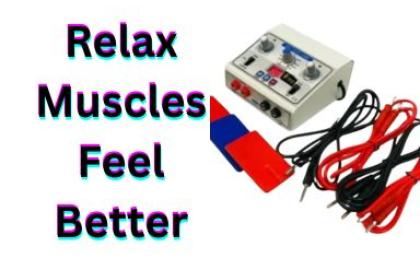 Portable TENS Therapy Machine Helps Relieve Daily Muscle Pain Naturally