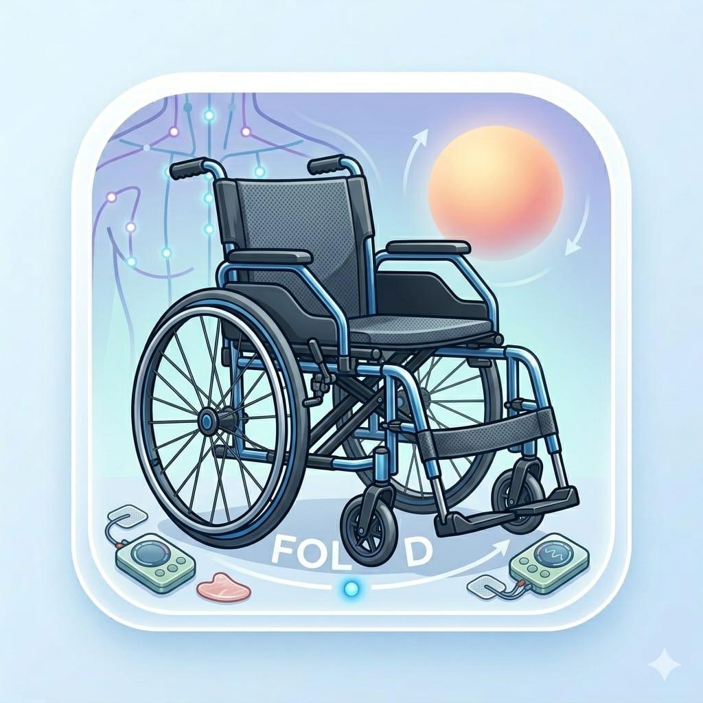 Folding Wheelchair